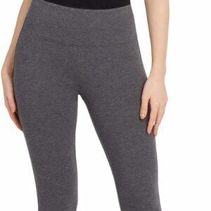 Max & Mia French Terry Gray High-Waisted Leggings Size M